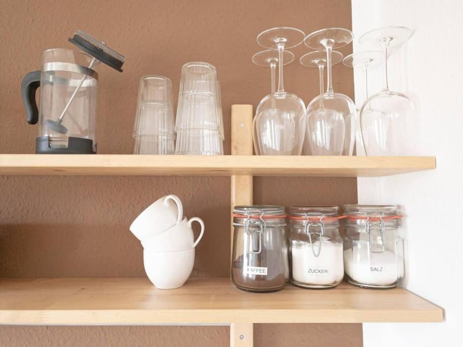 Schoene Ferienwohnung Mit Blick Ueber Stadtwald Λειψία Εξωτερικό φωτογραφία
